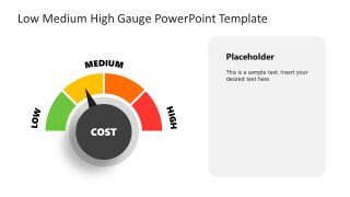 Template Slide for Low Medium High Gauge