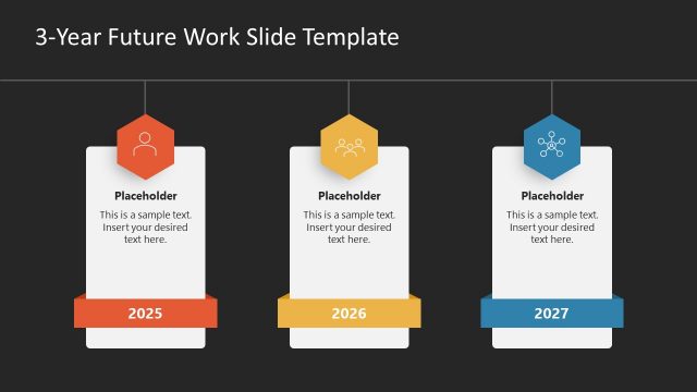 Future Work Planning Slide with Dark Background
