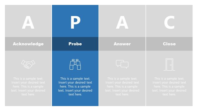 Probe Spotlight Slide for APAC PPT Template