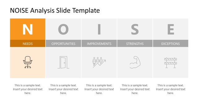 Infographics Needs Slide – NOISE Template