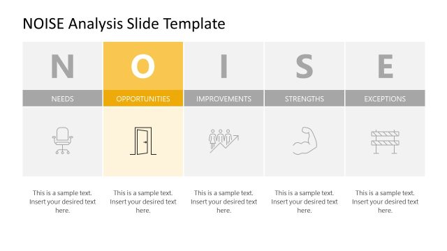 Opportunities Slide – NOISE PPT Template