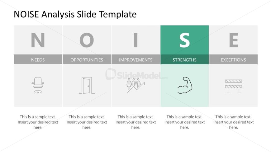 Strengths Slide - NOISE Template for PowerPoint
