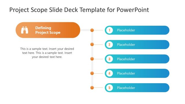 Editable Slide Template for Project Scope