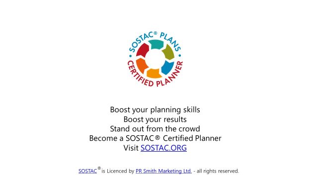 SOSTAC Presentation Template – Ending Slide