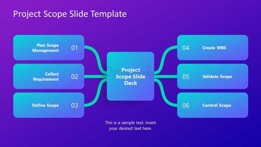 Project Scope PPT Template Slide