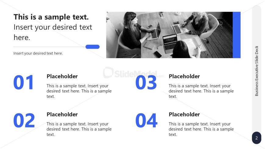 Editable Business Pitch Deck PPT Slide