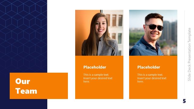 Team Introduction Slide with Images