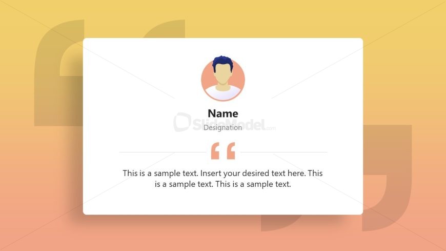 Engaging Client Tesimonials Template Layout