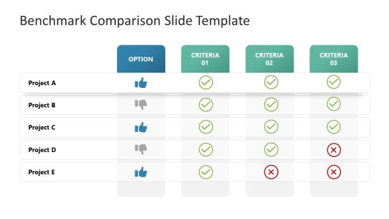 Benchmark Presentation Slide Template