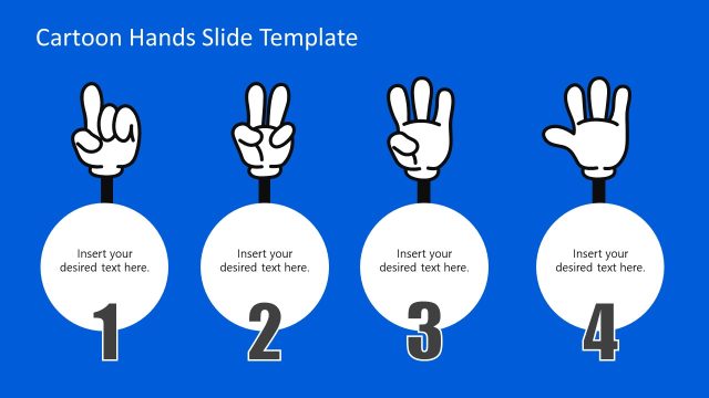 Editable Cartoon Hands Template