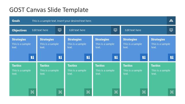 GOST Canvas Template with Placeholder Text