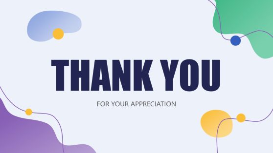 Thank You for Your Appreciation PowerPoint Template