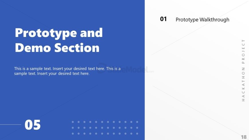 PPT Presentation Template for Hackathon