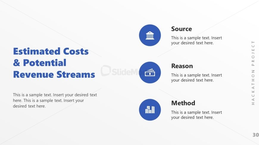 Customizable Hackathon PowerPoint Template Slide