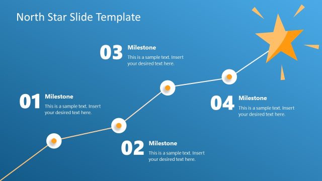 North Star Slide Template for PowerPoint