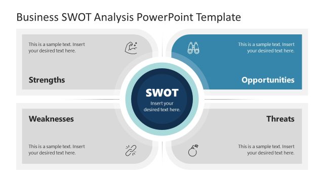 Opportunities Slide – Business SWOT Analysis Presentation