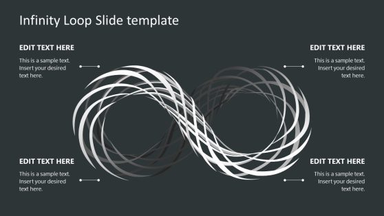 Infinity Loop Slide Template for PowerPoint
