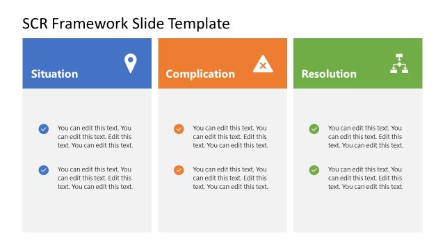 SCR Framework Presentation Slide Template