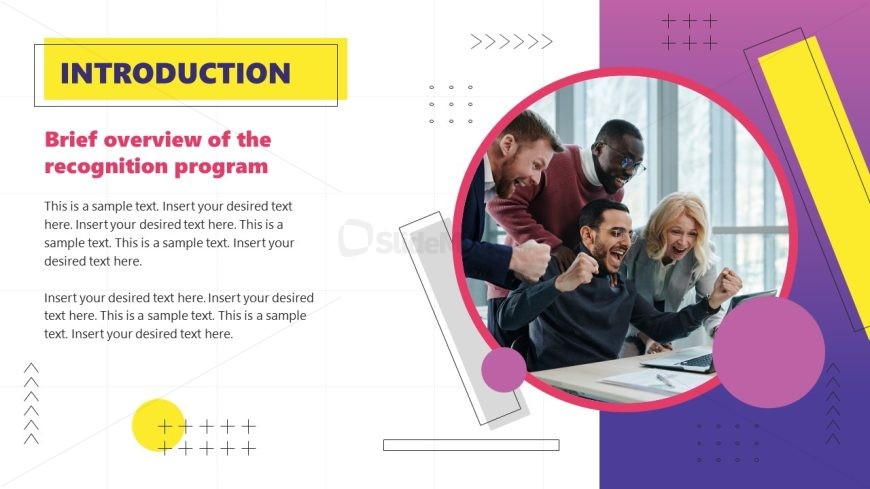 Introduction Slide - Operations Metrics Recognition Program Template