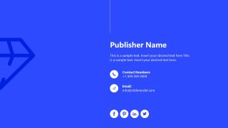 Template for Web Publisher Media Kit PowerPoint Presentation 