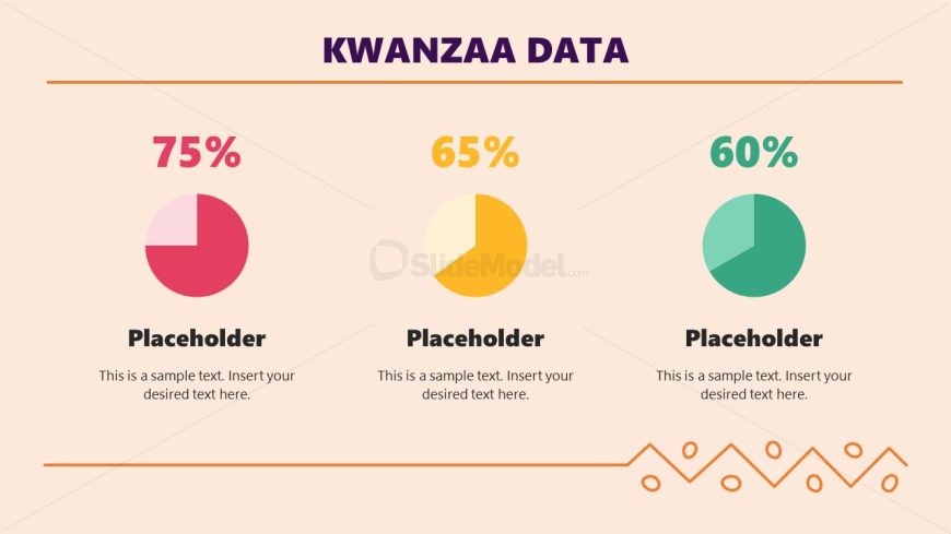 Kwanzaa Charts Slide for Data Presentation