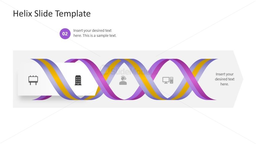 Customizable Helix PowerPoint Presentation Template