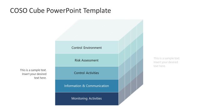 COSO Cube PPT Template for Presentation