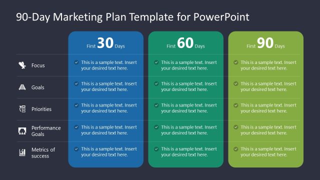 90-day Marketing Plan PowerPoint Presentation Template