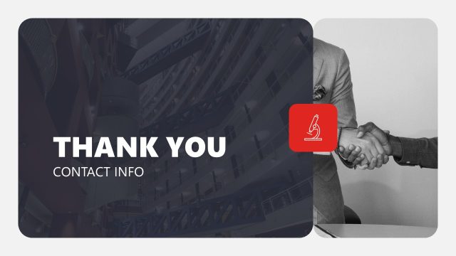 Thank You Slide for PowerPoint Template