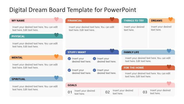 Digital Dream Board Template for PowerPoint