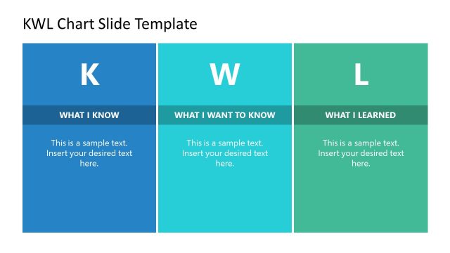 KWL Chart PowerPoint Template