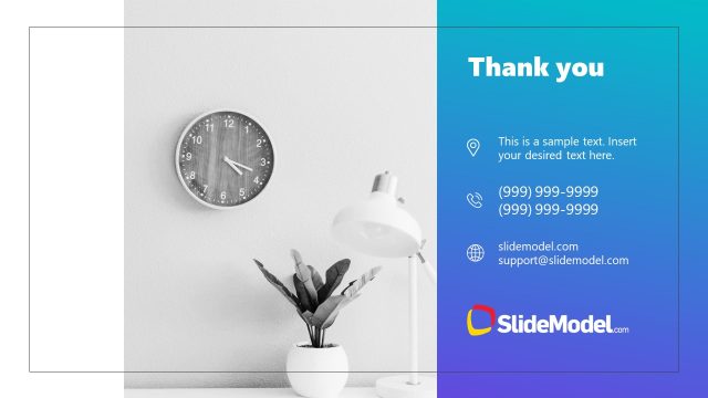 Thank You Slide – Company Presentations PPT Template