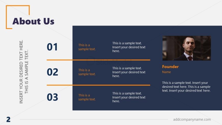 Formal Business PowerPoint Template