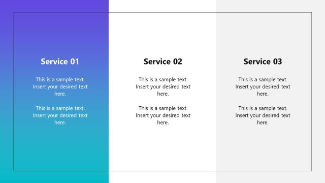 Services Slide for PowerPoint Presentation