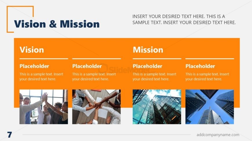 Formal Business Template PPT Slide