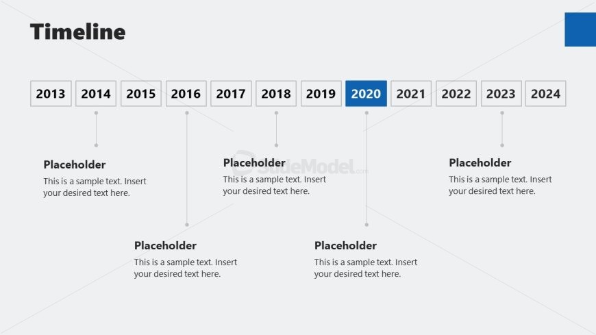 Editable Business Overview Template Slide