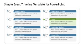 PPT Slide Template for Event Planning