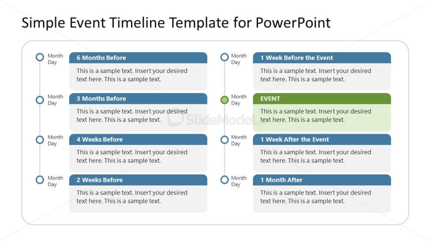 PPT Slide Template for Event Planning