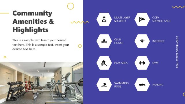 Community Amenities & Highlights Slide