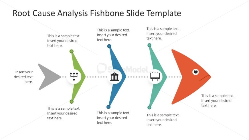 Fishbone Diagram PPT Slide Template
