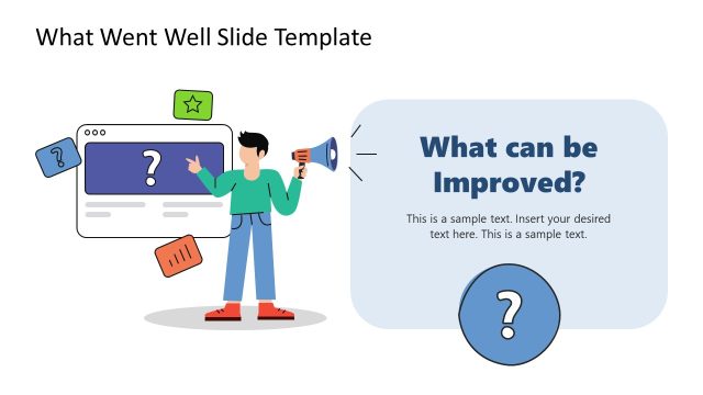 Customizable What Went Well PowerPoint Template