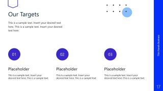 Thin Panels Presentation Template Slide 