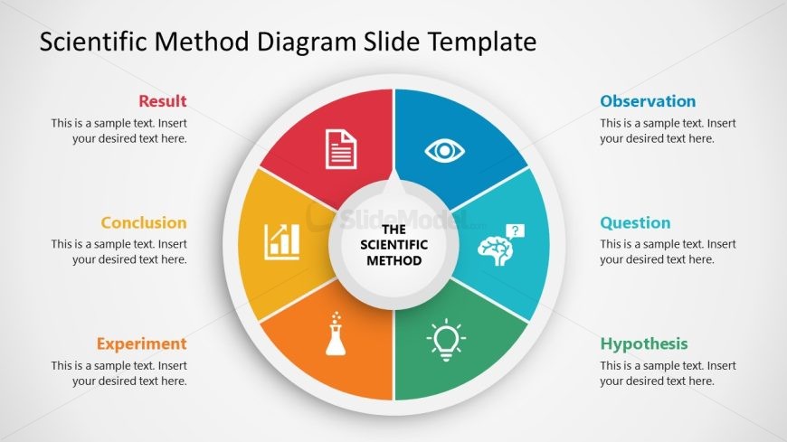 PPT Template for Scientific Method Diagram Presentation