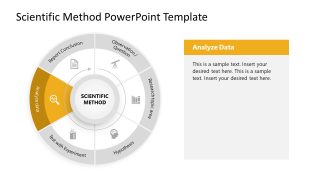 Scientific Method Diagram Presentation Slide  