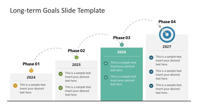 Long Term Goals Template for PowerPoint