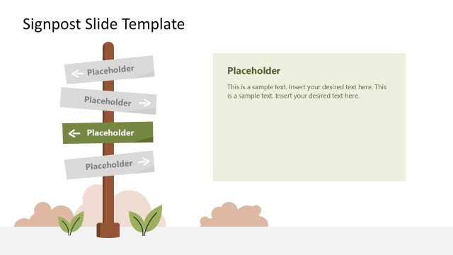 Signpost PPT Presentation Template