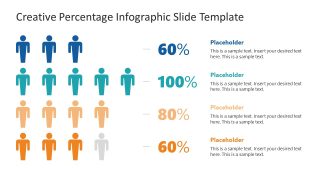 Percentage Infographic PowerPoint Presentation Template 