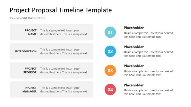 Project Proposal Timeline PowerPoint Template