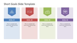 Short Goals PowerPoint Template for Presentation