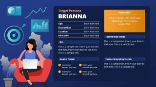 Dakr Background Slide - Target Persona Template